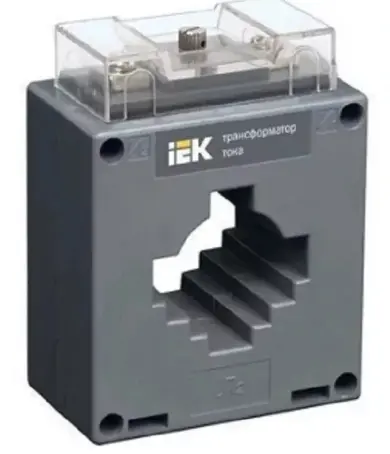 Трансформатор тока IEK ТТИ-60 1000/5-10VA/0,5 без шины